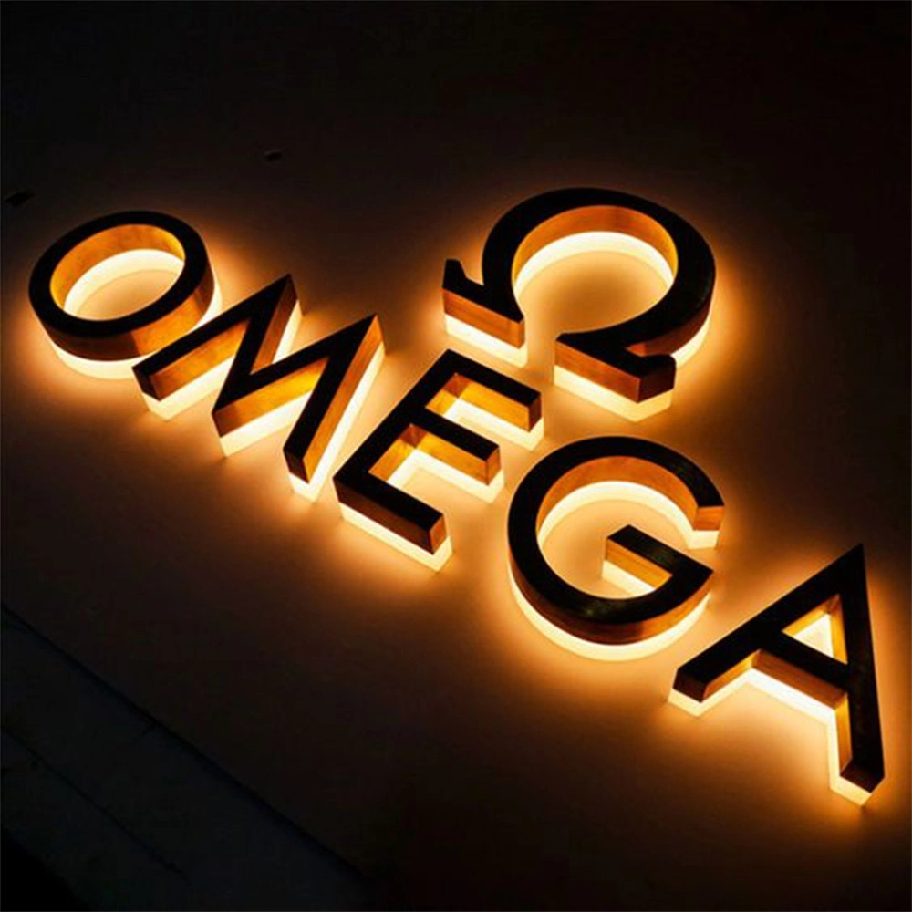 Great Quality Customized Luminous Letters PVC Lighting Commercial Business Sign 3D LED Letter Acrylic Sign