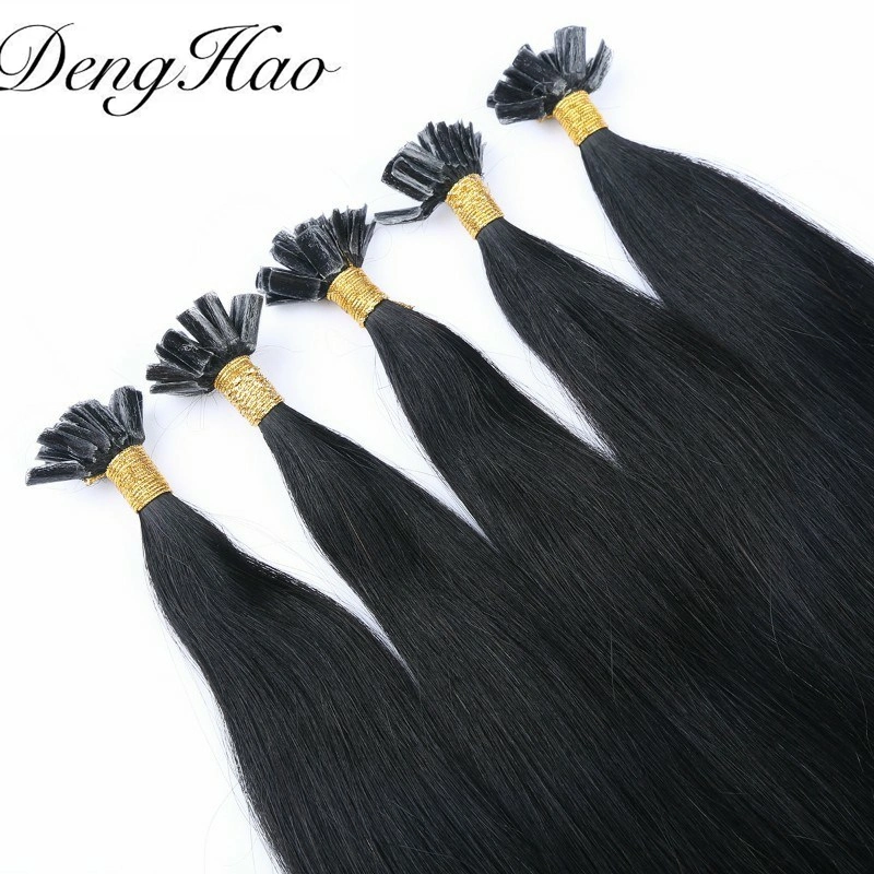 U Tip Hair Extensions Machine Remy Hair Natural Real Human Hair Pre-Bonded Hair Extensions