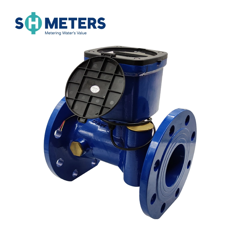 Grueso tamaño DN50~DN300 Cuerpo de latón de visualización de datos de múltiples Medidor de agua ultrasónico