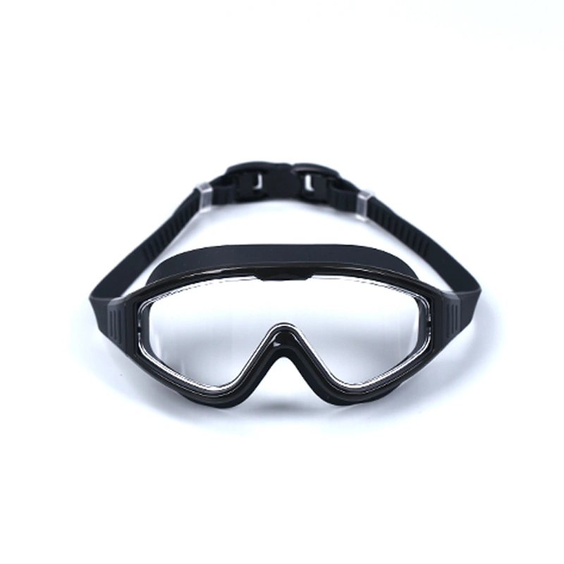 Fabricantes HD Waterproof Anti-niebla Glasses Hombre y Mujer Plating Adulto Gafas de natación de lentes