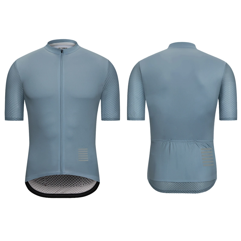 Custom Design Breathable Cycling Wear Bike Shirts Short Sleeve Bicycle Jersey