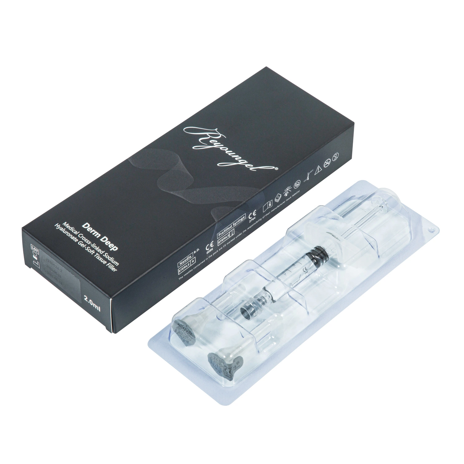 Promoción relleno Dermal 1ml 2ml Fillers Injection Lip face Hyaluronic Gel ácido 10ml Derm para el cuerpo