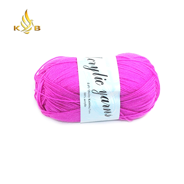 China Knitting fios de lã fornecedores baratos lã Acrílica Bled fio