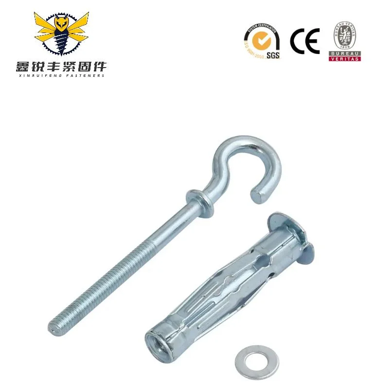 China Wholesale/Supplier Different Types of Bolts Hollow Wall Anchor with Hook C-Type