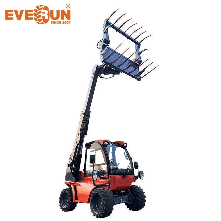 EVERUN ERT1500 1.35ton Telescopic Boom 4m Telehandler Loader with CE Certificate