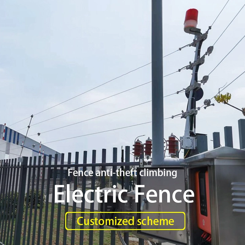 Tuotian 4-Line 6-Line Pulse Electric Fence Scenic Airport Electronic Fence Systemhersteller