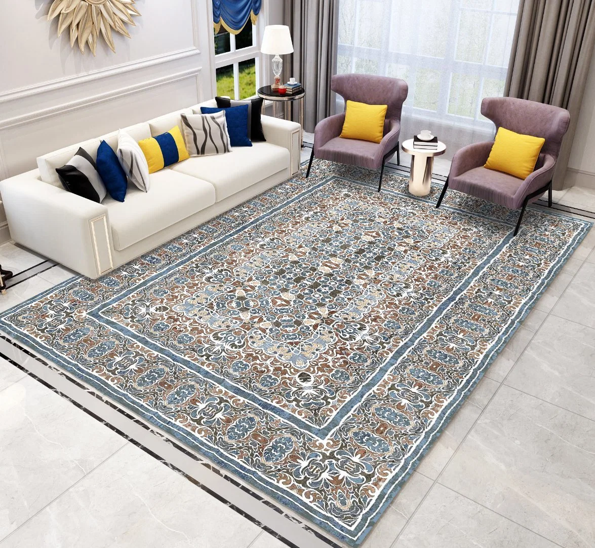 2023 Modern 3D Carpets and Rugs Turkey Polyester Geometric for Living Room