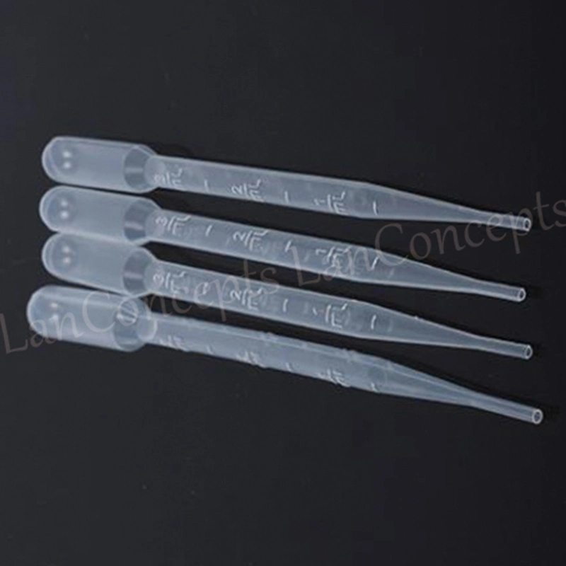 PE Lab Pipette 3ml Plastic Disposable Pipette Transfer Pasteur Pipettes