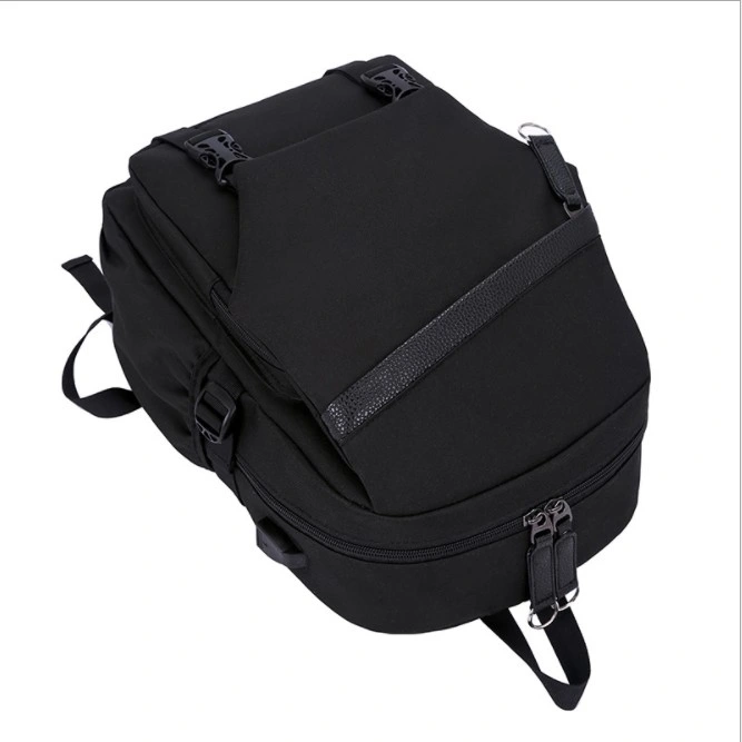 New Design Nylon Anti Theft Backpack Waterproof School Travel Backpack Zipper Women Bag USB Charging Custom Laptop Bag