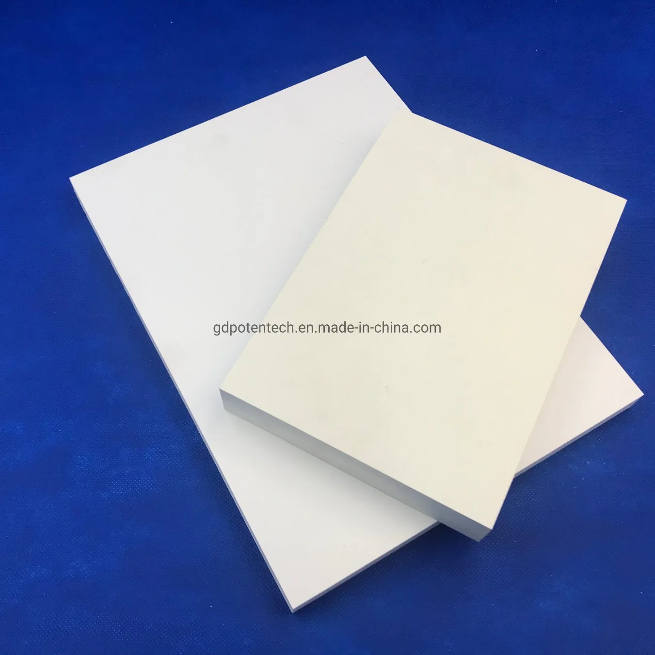 Wholesale/Supplier Ployvinyl Rigid Plastic PVC Foam Sheet for PVC Door with blue Film