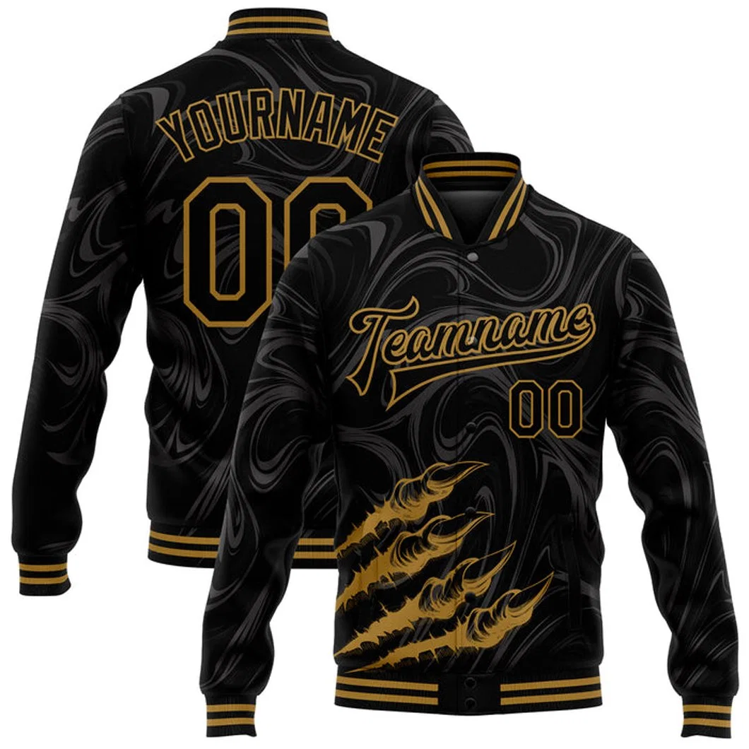 Fashion Sportswear Custom Men's Wholesale/Supplier Sport Sublimation Baseball Jacket