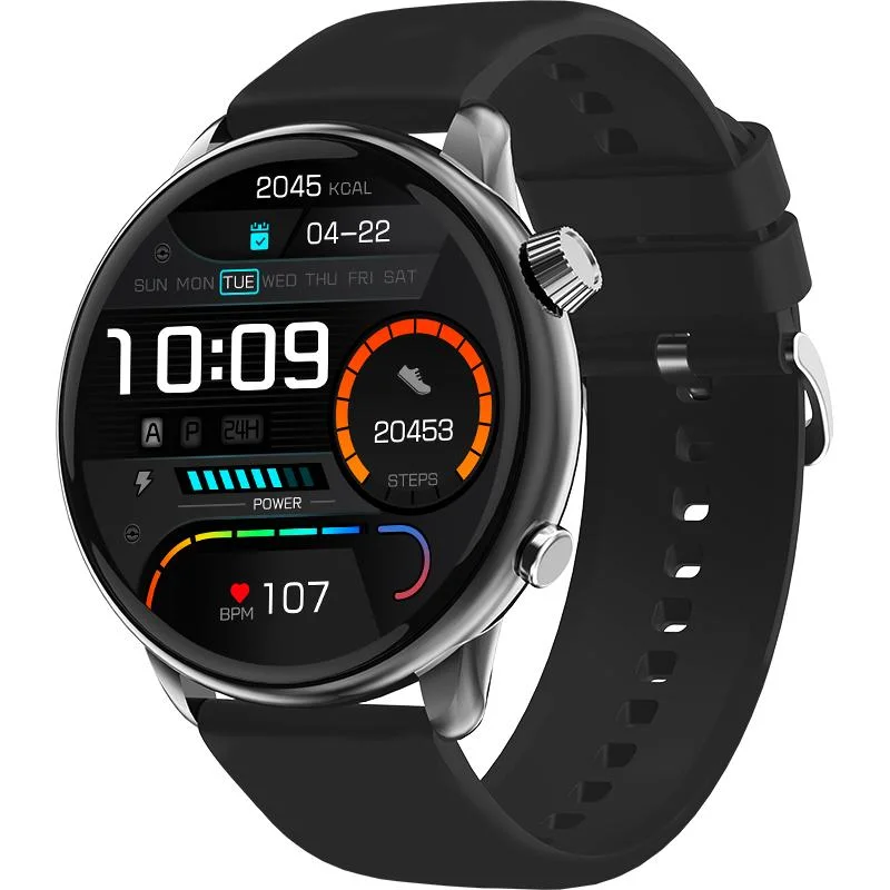 2023 New High quality/High cost performance  Ka30 Smartwatch Round Amoled HD Touch Screen Bt Call Voice Assistant IP67 IP68 Fitness Tracker Reloj Smart Watch