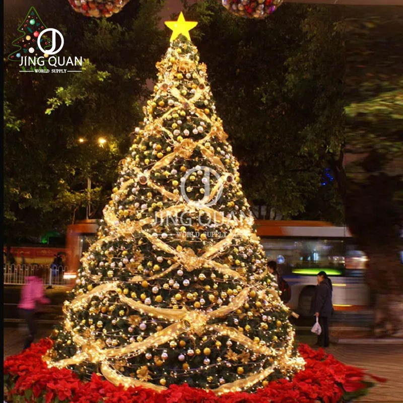 Décorations pour arbres de Noël à LED Street Shopping Mall des ornements de Plein Air Parc d'aménagement paysager étanche spectacle de lumière