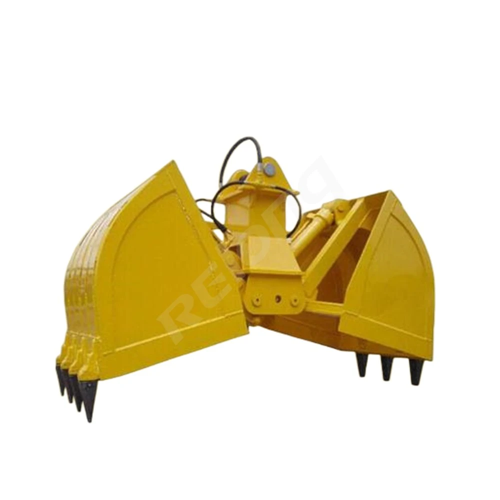 20ton Caterpillar323 Excavatorconstruction maquinaria del sistema hidráulico de la cuchara almeja hidráulico Herramienta Accesorios 0.75-2cbm cuchara