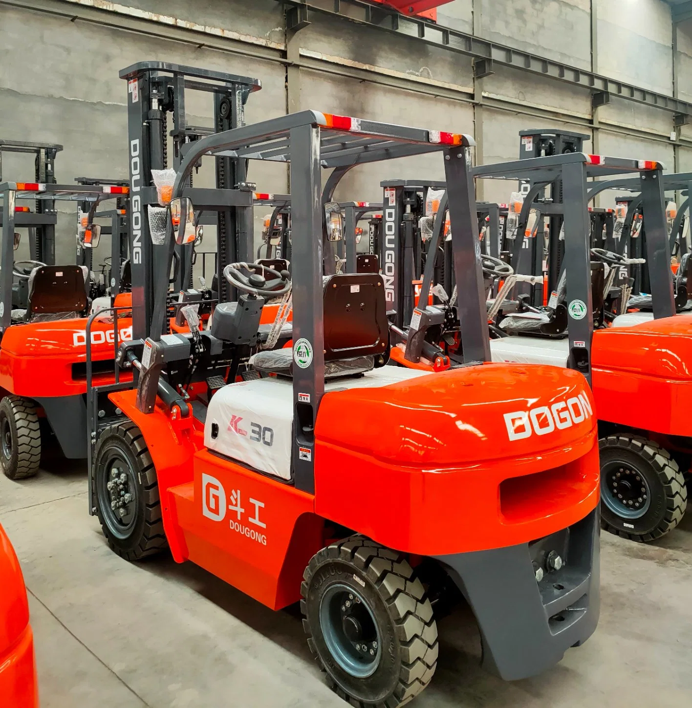 Domestic 3 Ton CE Gasoline Toyota Forklift Trucks