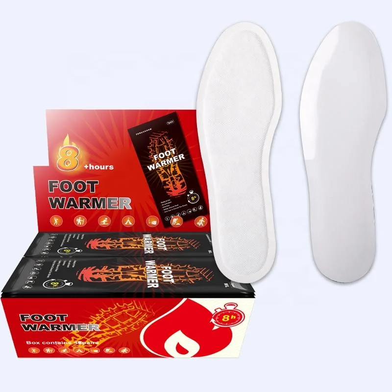 Factory Supplier Disposable Self Heating Activated Pad Warm Patch Footwarmers Heating Insole for Shoes