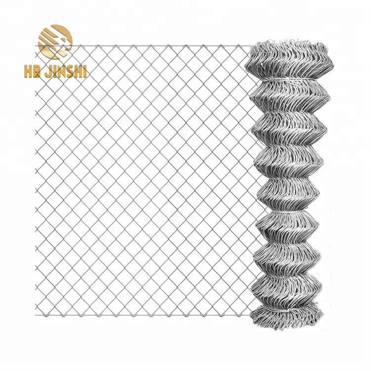 8FT Hot-Dipped Galvanized Diamond Wire Mesh Chain Link Fence