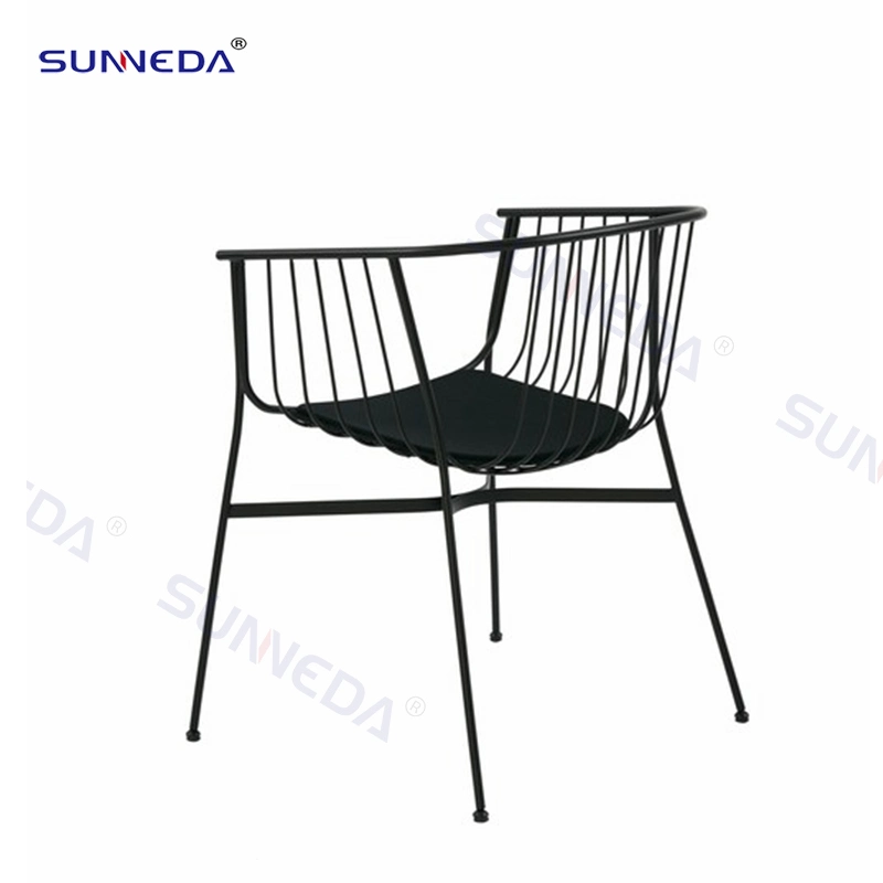 Hotel Restaurant Commercial Design Durable Aluminum Frame Patio Garden Furniture