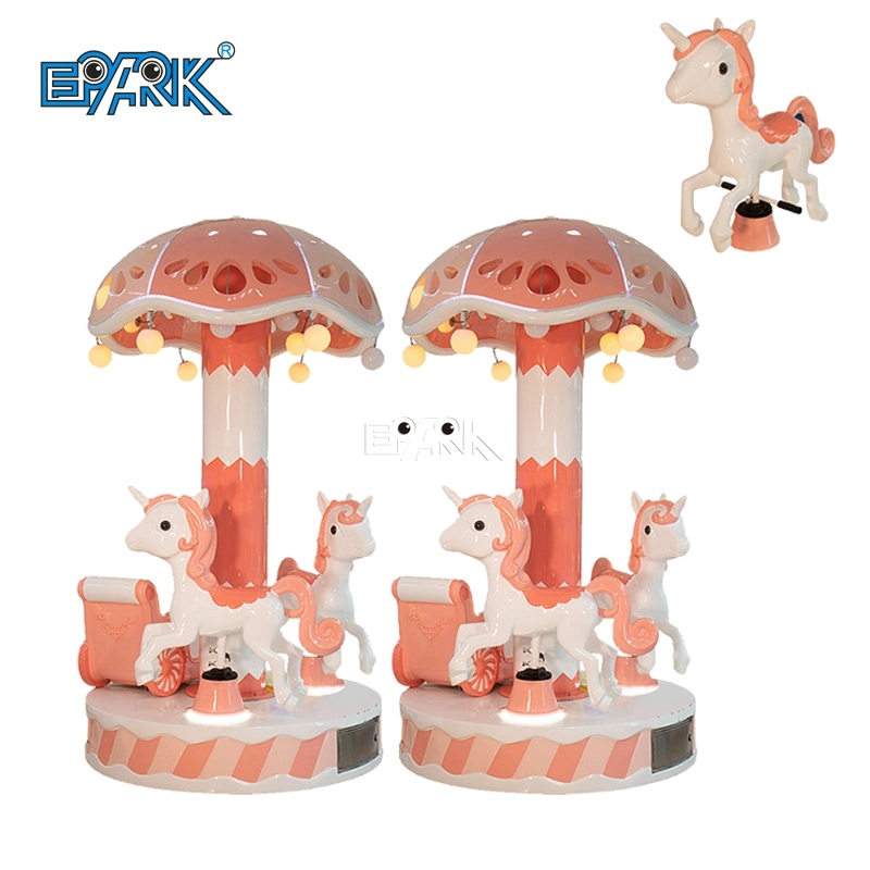 Mini Electric Children Riding Carousel-Mini Amusement Park Kiddie Ride