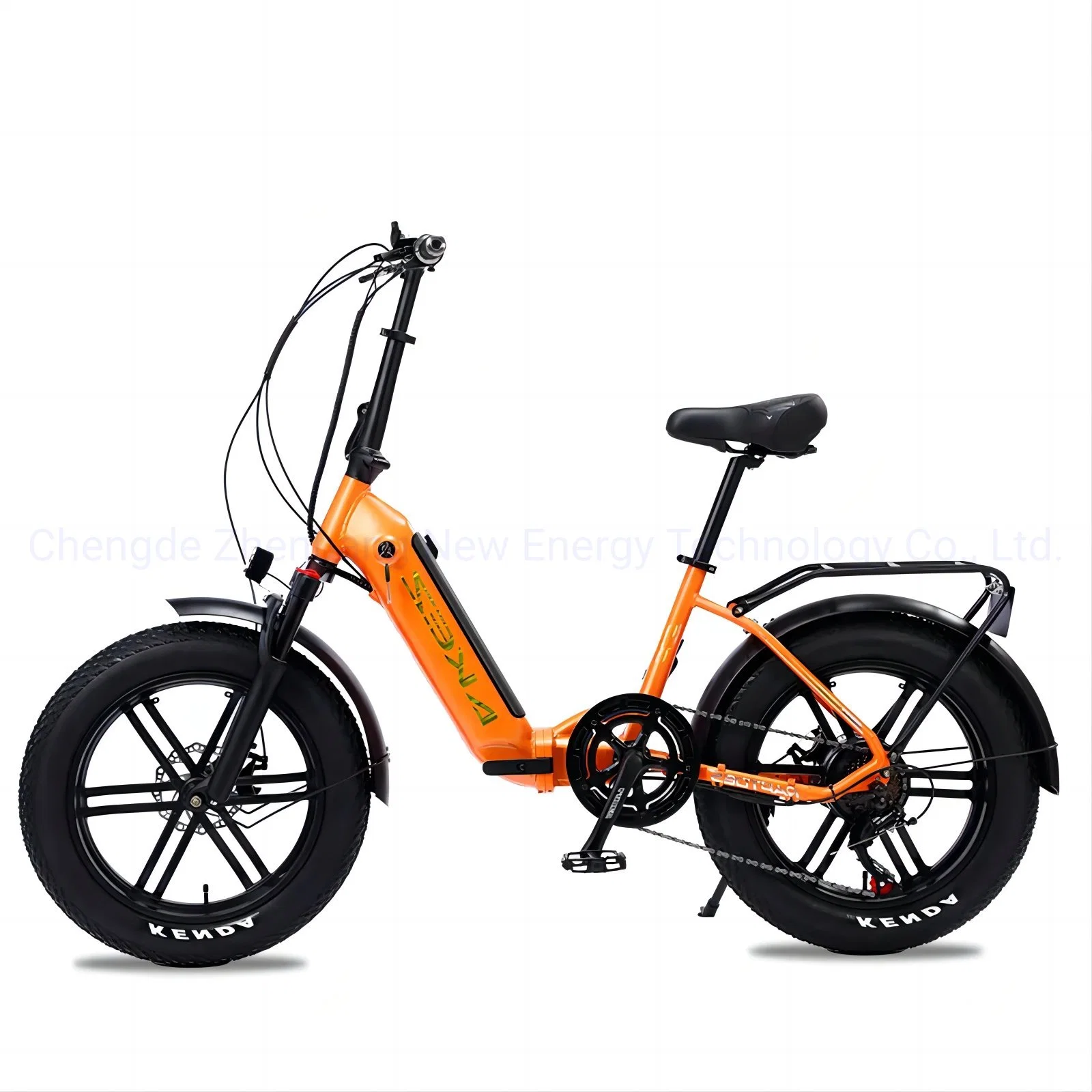 2023 New Design 20 Inch Cheap Electric Folding Bike Mountain Ebike Dirt Bicycle for Adult