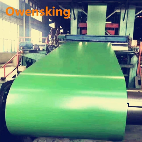 Blue Red Green White Gray PPGI PPGL PE Coating Galvanized Steel Coil