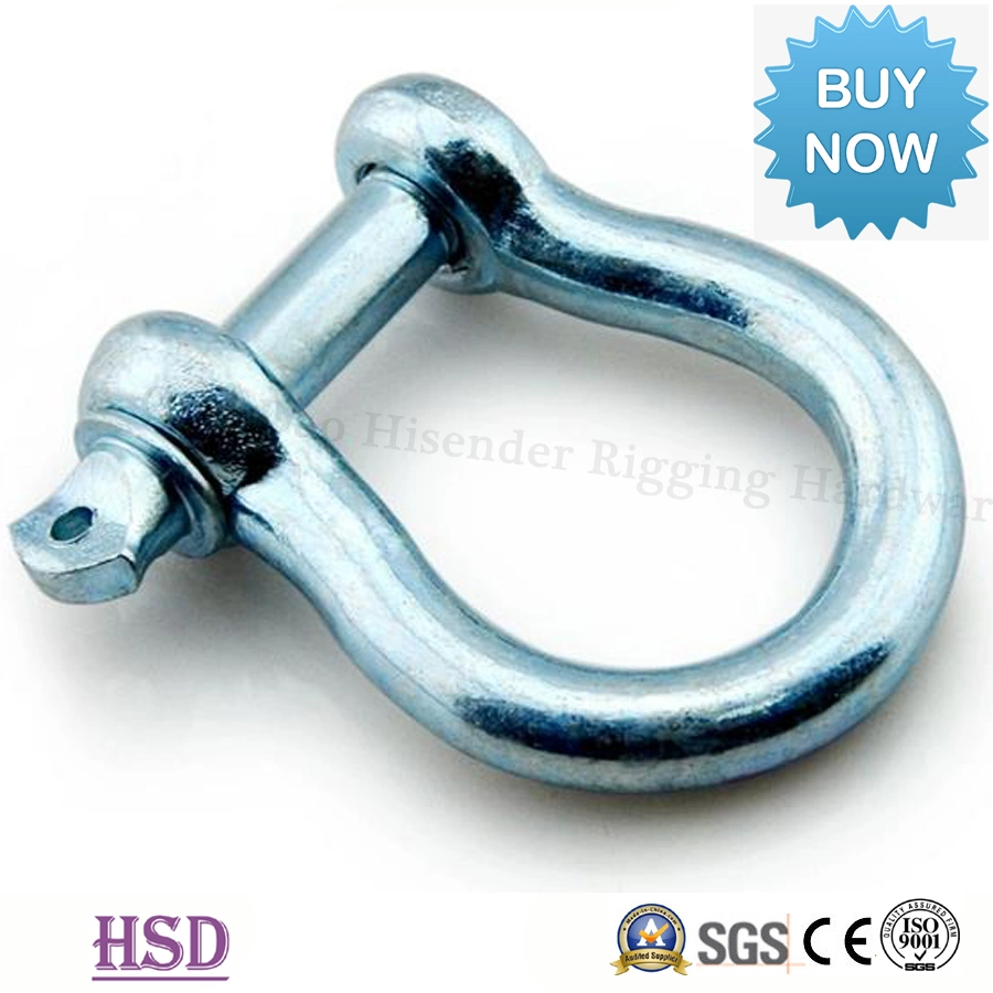 Marine Rigging Galvanized Fitting Us Type Screw Pin G2130 Anchor Shackle