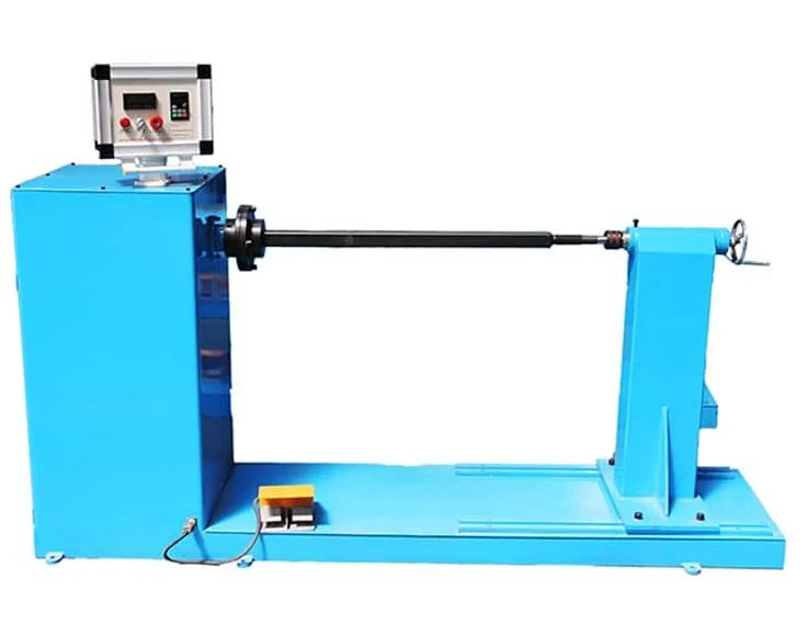 Full Digital Dual Power Amorphous Coiled Iron Core Transformer Foil Winding Machine