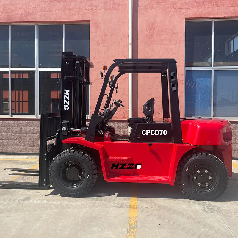 7ton Diesel Forklift with Hydraulic Transmission