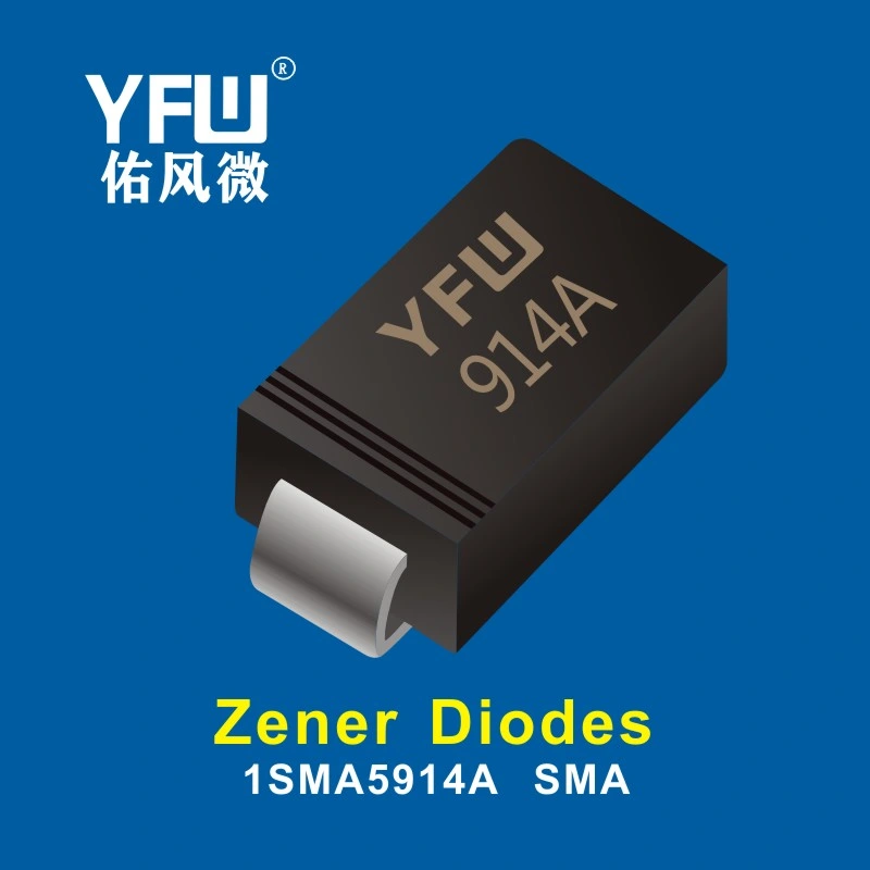 1SMA5914A 1SMA5915A 1SMA5916A SMA Zener Diodes