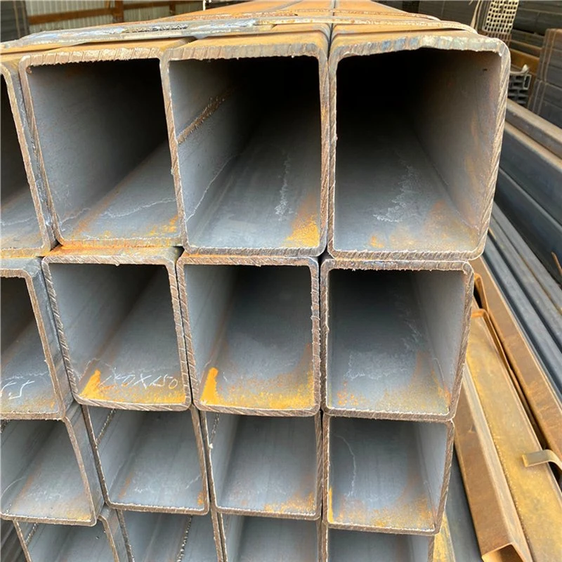 Square Rectangular Welded Carbon Steel Pipe Tube ERW SSAW LSAW ASTM A53/API 5L Gr. B Sch40 Sch80