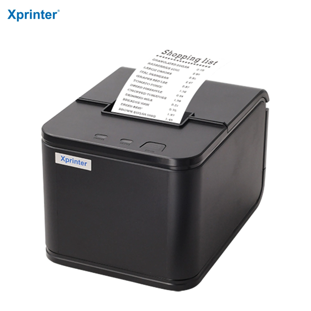 Xprinter XP-T58H Wholesale 58mm Desktop Thermal Printer Black POS Receipt Printer