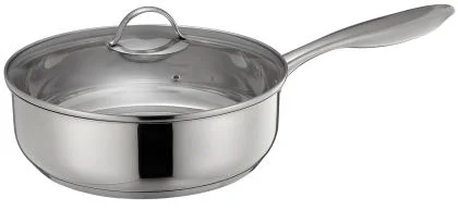Best Selling Stainless Steel Wok and Frypan Cookware with Steel Handle
