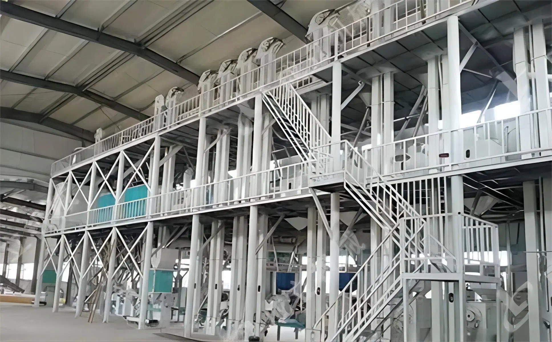 Widely Applicable to The Best-Selling Large-Scale Wheat Flour Mill with Daily Output of 100 Tons