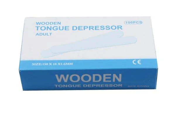 Disposable Medical Birch Wood Tongue Depressor