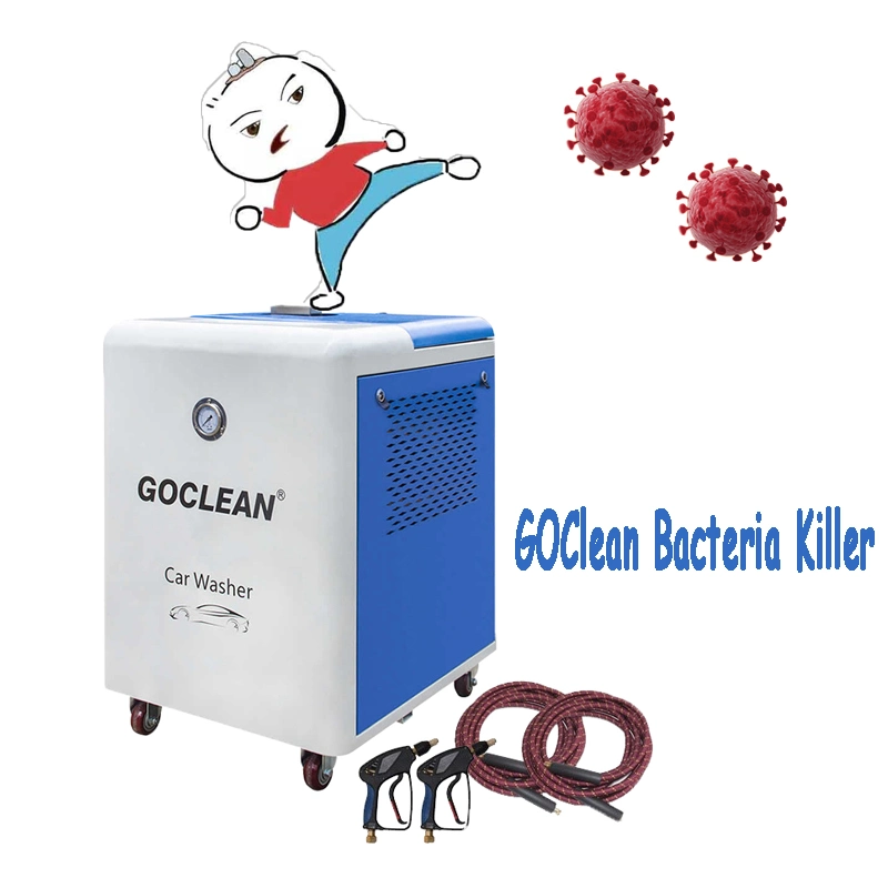 Factory Direct Sale Goclean Mobile Steam Car Wash Machine