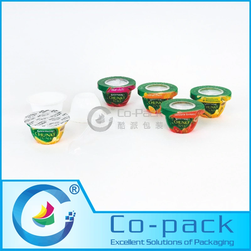 Jelly Juice Jam Paste Plastic Cup Peel off Lidding Film