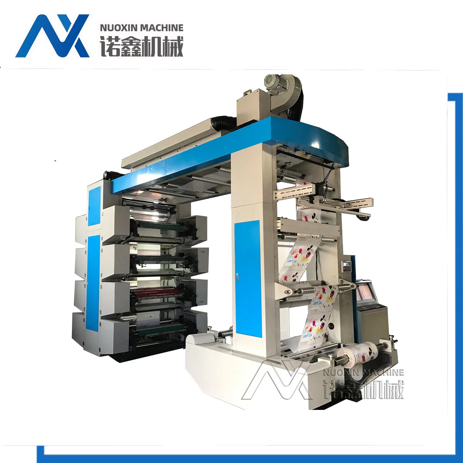 4 Color Alumnium Foil Flexo Printing Machine