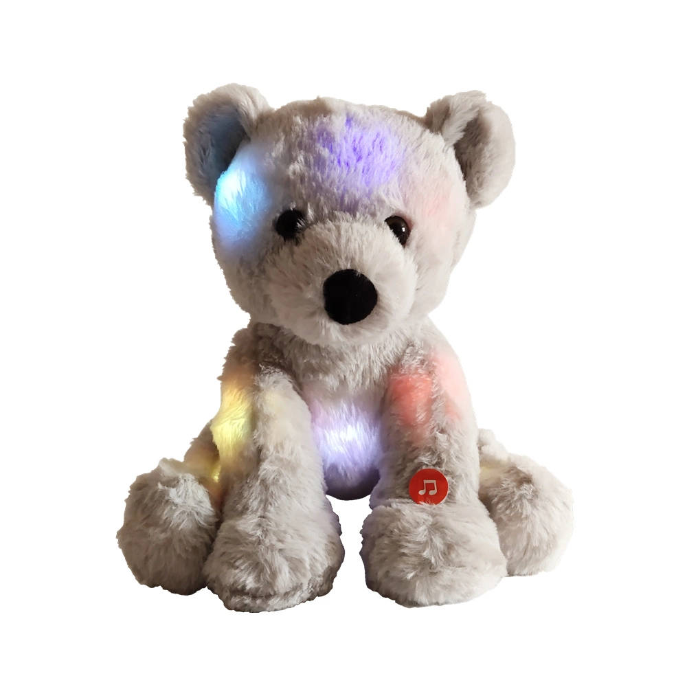 Cute LED Polar Teddy Bear Soft Glow Stuffed Animal Plush Toys