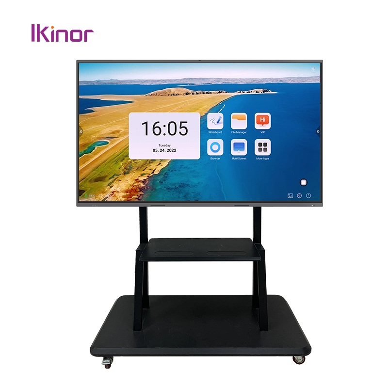 High quality/High cost performance  Interactive Monitor 4K HD Interactive Display 20 Point Touch Panel for Education Conference