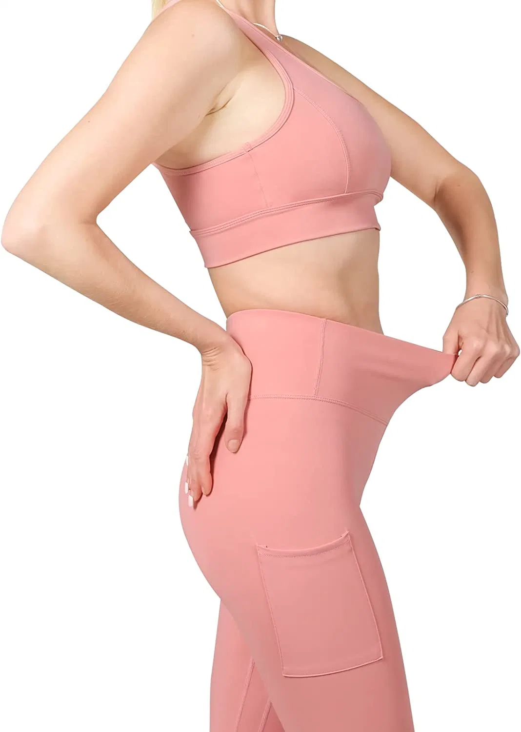 Fitness Gym Wear Yoga Clothing Sportswear 2 PCS Set for Woman