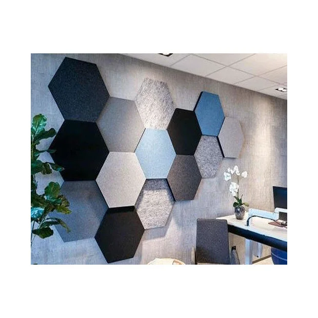 100% Polyester Fiber Sound Absorption Panels for Quiet Interior Decoration