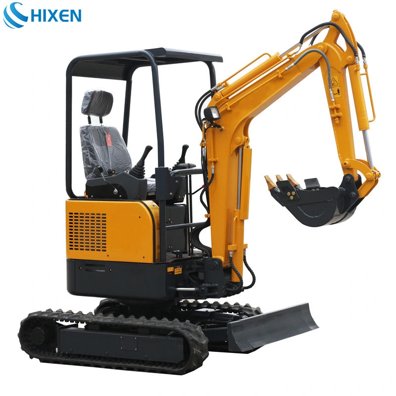 Space-Saving Household Mini Zero Tail Swing Bucket Hydraulic Excavator with Comfortable Cabin Price