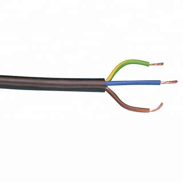 Flexible de 3 núcleos de 53 Cable Rvv IEC 227