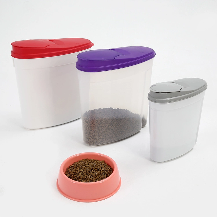 OEM 10liter Wholesale/Supplier Stackable Airtight Plastic Cat Food Container