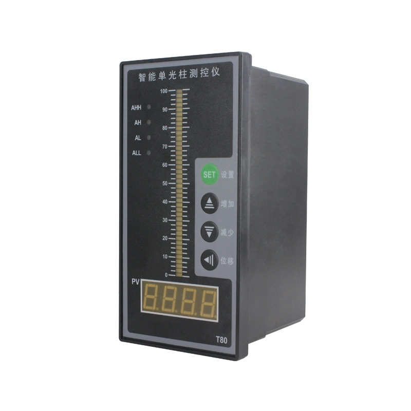 Warehouse Elecrical Control System Water Level Temperature Sensor Controller LCD Digital with 4-20mA RS485 4-Relay Signal Output Control Instrument