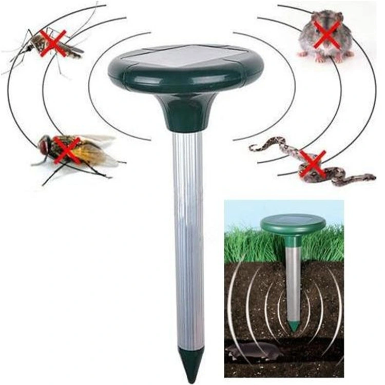 Solar Ultraschall Schädlingsabtreiber Outdoor Snake / Mäuse Abtreiber