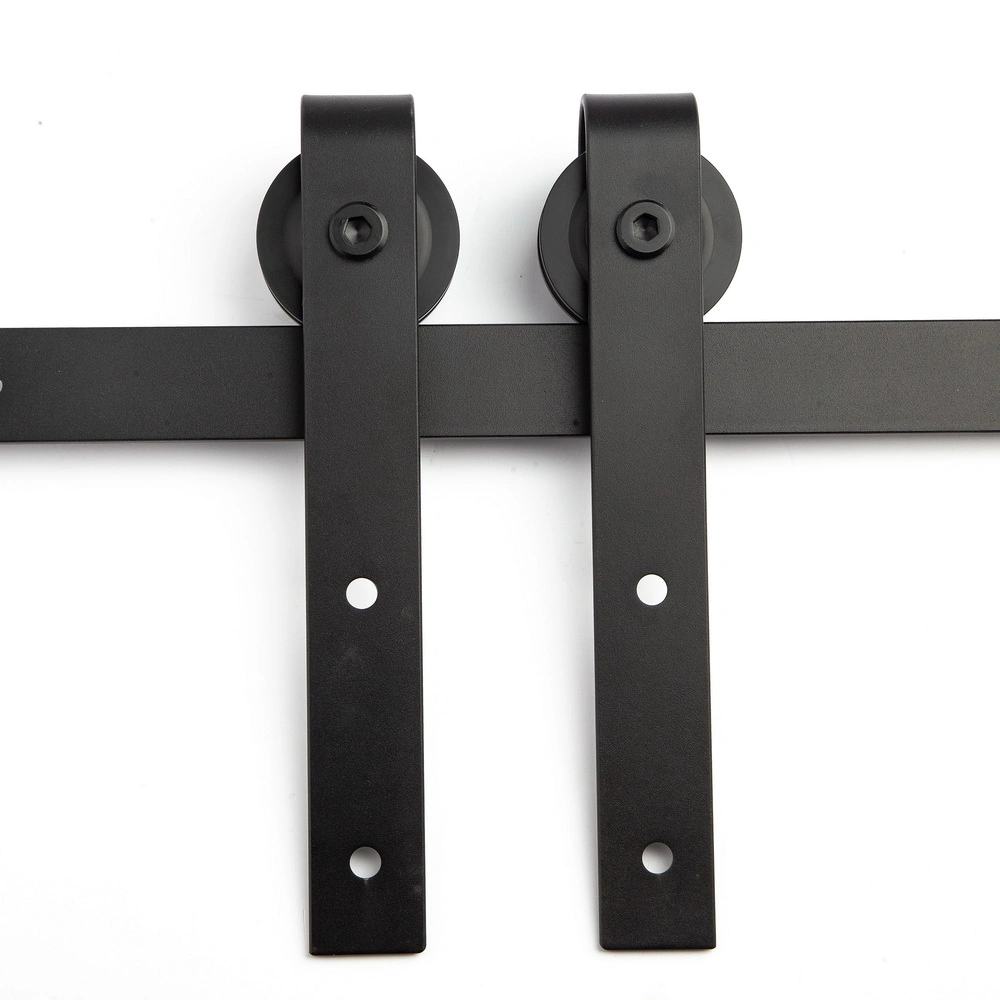 Factory Price American Type Classic Carbon Steel Sliding Barn Door Hardware Kit