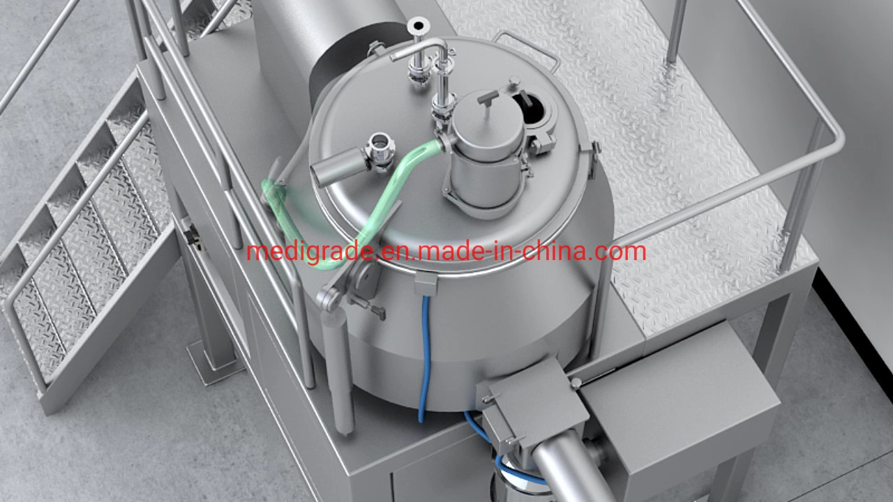 New Type Good Manufacture Practices Approved Pharmaceutical High Shear Mixing Granulator