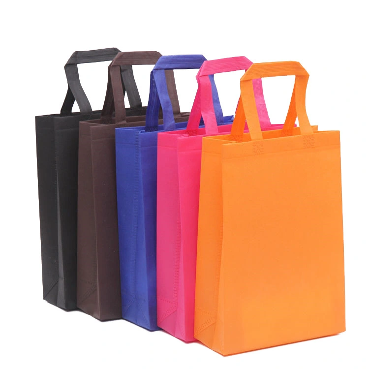 Großhandel Custom wiederverwendbare Tote Shopping Non Woven Tasche mit Logo