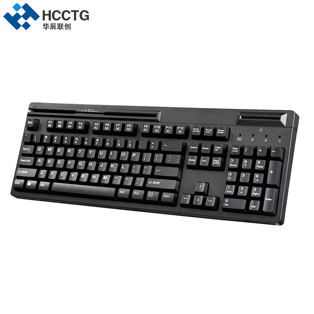 104 teclas POS EMV con cable USB teclado de membrana Hcc150U.